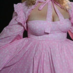 Selkie XXL ' Two Hearts High Court Party Dress ' from sample sale